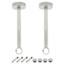 2 pack ceiling mount bracket stainless