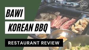bawi korean bbq restaurant review