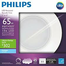 Philips Led Retrofit Dimmable 5 6 Downlight Recessed Lighting Fixture Daylight For Sale Online
