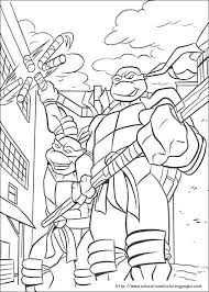 ninja turtles coloring pages free for kids