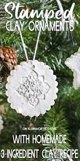 sted clay ornaments w homemade clay