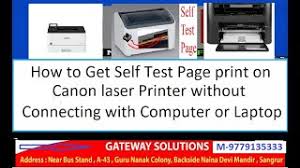 print on canon laser printer