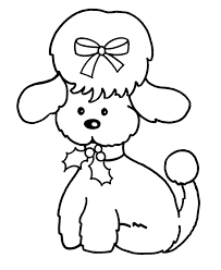 The pdf prints best on standard 8.5 x 11 paper. Poodle Coloring Pages Best Coloring Pages For Kids