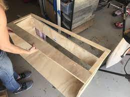 how to install drawer slides on face