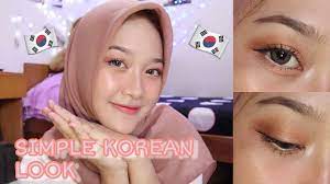 soft simple korean makeup look cara