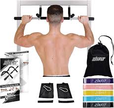 A pull up bar is one of the most versatile pieces of workout equipment available. Amazon Com Zinfit Total Body System Pull Up Bar For Doorway With Resistance Bands All In One Doorframe Pull Ups Free Standing Pullup Chin Ups Floor Dips Leg Raises Abdominal Exercises Heavy Duty Steel