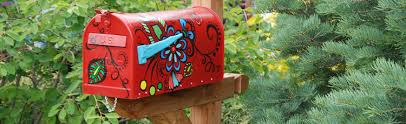 Convert Mailbox Into An In Garden Tool