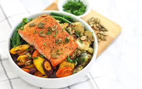 5 delicious salmon dressings accompany this low calorie recipe for baked salmon! 11 Healthy Salmon Recipes Under 455 Calories Nutrition Myfitnesspal