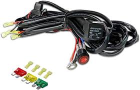 Hei ignition installation and review. Amazon Com Led Light Bar Wiring Harness 4wdking 14awg 2 Lead 400w 12ft Length Heavy Duty 40amp Fuze Relay Waterproof Switch Light Bar Accessories Automotive