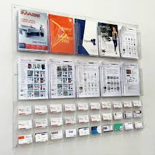 Wall Mounted Business Card Holder Panel