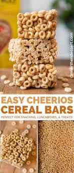 easy cheerios cereal bars recipe 3