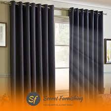 blackout eyelet curtain secret furnishing