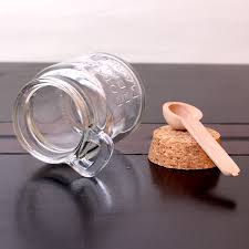 Whole 250ml 8oz Glass Spice Jar