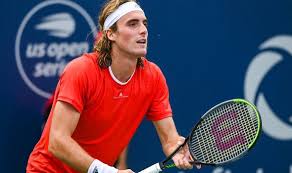 Greek tennis player stefanos tsitsipas has reached the final of the 2021 french open after defeating on friday germany's alexander zverev. Stefanos Tsitsipas Girlfriend How Tennis Pro S Mum Set Him Up With Childhood Sweetheart Tennis Sport Express Co Uk