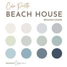 Beach House Paint Color Palette