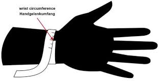 So it's very important to measure your wrist size correctly before placing an order with us. Sizing 877 Workshop