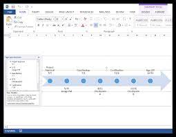 how to make a timeline in word free