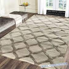 new rug design with high low wool