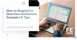 how to respond to interview invitations