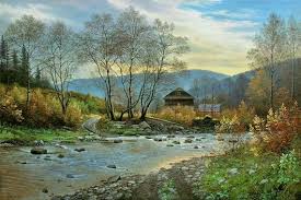 Realism Oil Painting Original Landscape