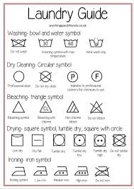 Wash Care Symbols A Printable Laundry Guide Anything Goes