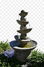 Garden Fountain Flowerpot Zen