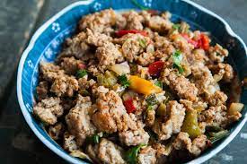 mom s ground turkey and peppers recipe