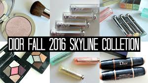 dior fall 2016 makeup skyline