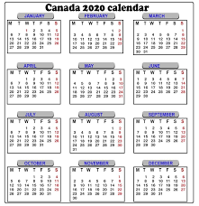 Creating printing calendars is an enjoyable process and can be hugely valuable for you and a lot more. Free Printable 2020 Calendar With Canadian Holidays Pleasant To My Personal Web Site With Th Calendar Template Monthly Calendar Template Calendar Printables