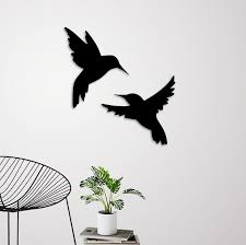 Stl File Flying Birds Wall Decoration