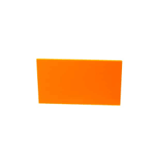 Thick Acrylic Fluorescent Orange 9096