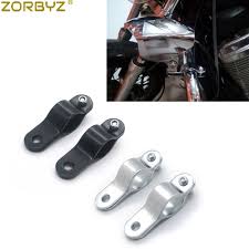 Us 11 33 10 Off Zorbyz Motorcycle Turn Signal Light Fog Light Mount Bracket Clamp For Roll Cage Guard Bar Tube In Covers Ornamental Mouldings From