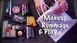 asmr request makeup rummage no talking