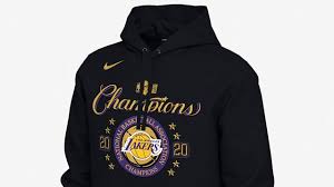 Lakers jeff hamilton los angeles 2020 championship leather jacket. Nike Lakers 2020 Nba Finals Champions Hoodie Sportfits Com