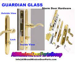 Guardian Glass Storm Door Handle Sets