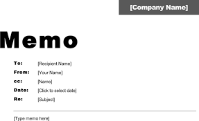 Free Professional Memo Template Dotx 43kb 1 Page S