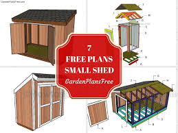 Do you actually have a lot of experience in woodworking so you're looking to make something a little more detailed are you intent on the fact that you could really use a shed and you would much prefer to make it yourself but your yard is very small so you don't. 13 Free Small Garden Shed Plans Free Garden Plans How To Build Garden Projects