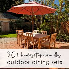 21 Affordable Outdoor Dining Sets For 2023