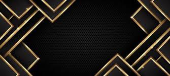 black gold abstract background vector