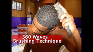 Are your waves coming in out of line? How To Brush 360 Waves Perfect Brushing Technique Youtube