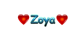 Zoya Love Name Heart Design Png - Heart ...