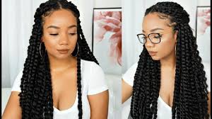 Protect your hair strands from the braiding process by giving your hair a protein treatment. 15 Fascinating Crotchet Braid Hairstyles That Can Help Your Hair Grow African Vibes Magazine