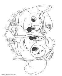Right now, you can print it out and using crayons or colored pencils to make a nice picture about chase paw patrol. Free Printable Paw Patrol Animation Coloring Pages Coloring Pages Printable Com
