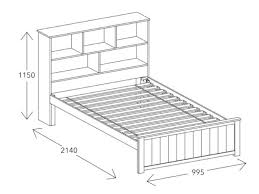 single bed with trundle bookshelf