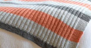 easy baby blanket knitting patterns