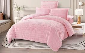 Mellow Fur Comforter Bedding Set 6 Pcs