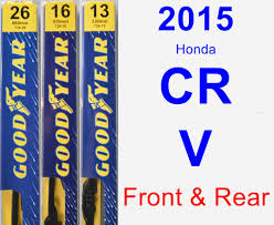 2015 Honda Cr V Wiper Blade Set Kit Front Rear 3 Blades Premium