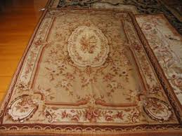 5 10 x 8 8 beige and ivory aubusson
