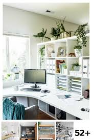 Most of ikea's desks are 23 5/8 deep, which may be too shallow once you add a shelf. 52 Design Studio Desk Ideas Ikea Zuhause Buroraumgestaltung Zuhause