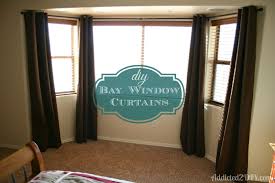 diy bay window curtains addicted 2 diy
